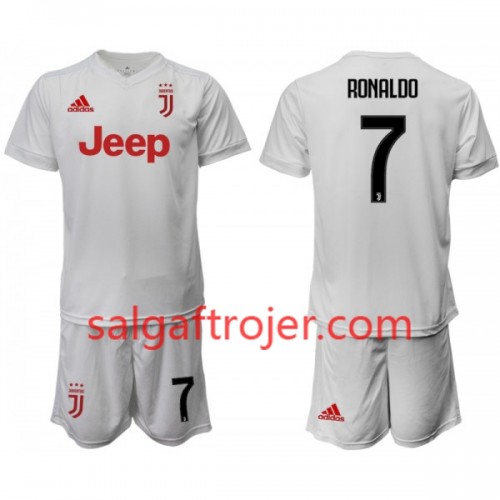 Juventus Fodboldtrøjer RONALDO 7 Børn Udebanesæt 2019/20 Kort ærmer Juventus Fodboldtrøjer RONALDO 7 Børn Udebanesæt 2019/20 Kort ærmer